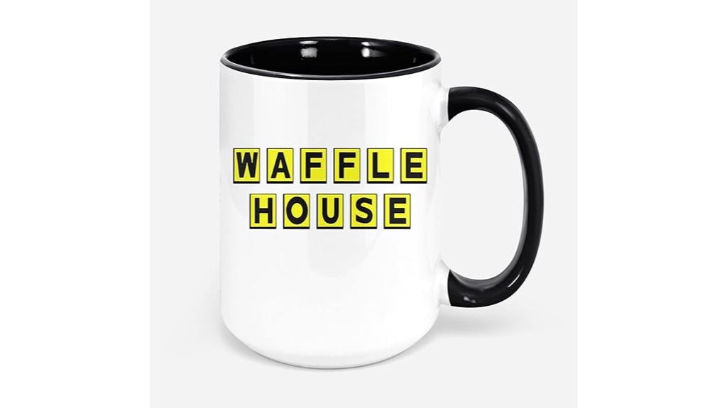 waffle house humorous coffee mug
