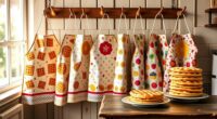 waffle inspired cooking aprons selection