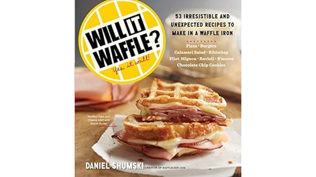 waffle iron recipe book
