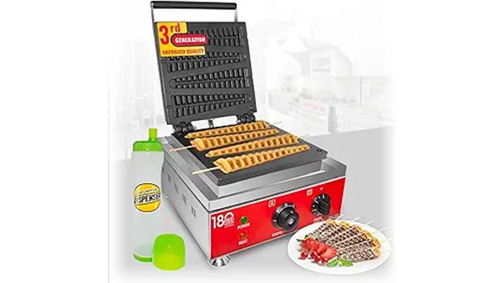 waffle maker for sticks