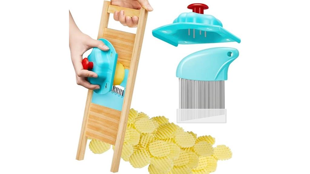 waffle potato cutter set