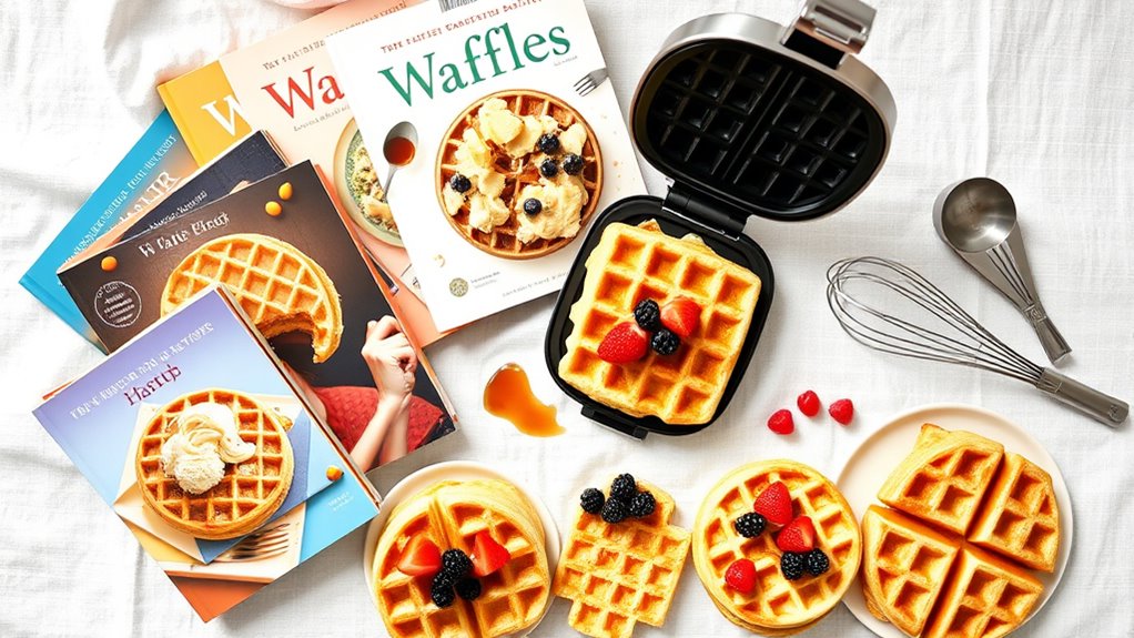 waffle recipe book selection