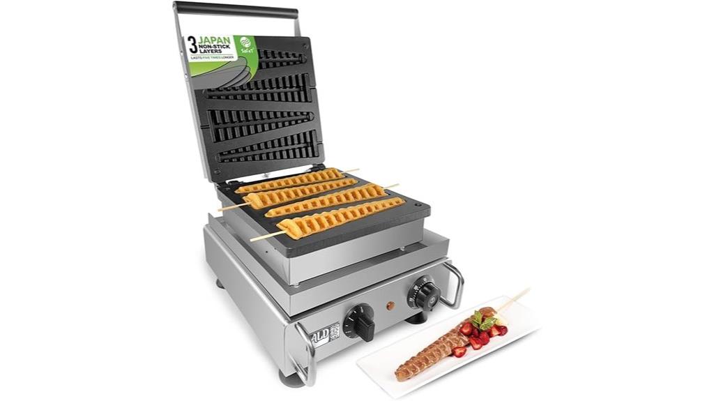 waffle stick cooking appliance