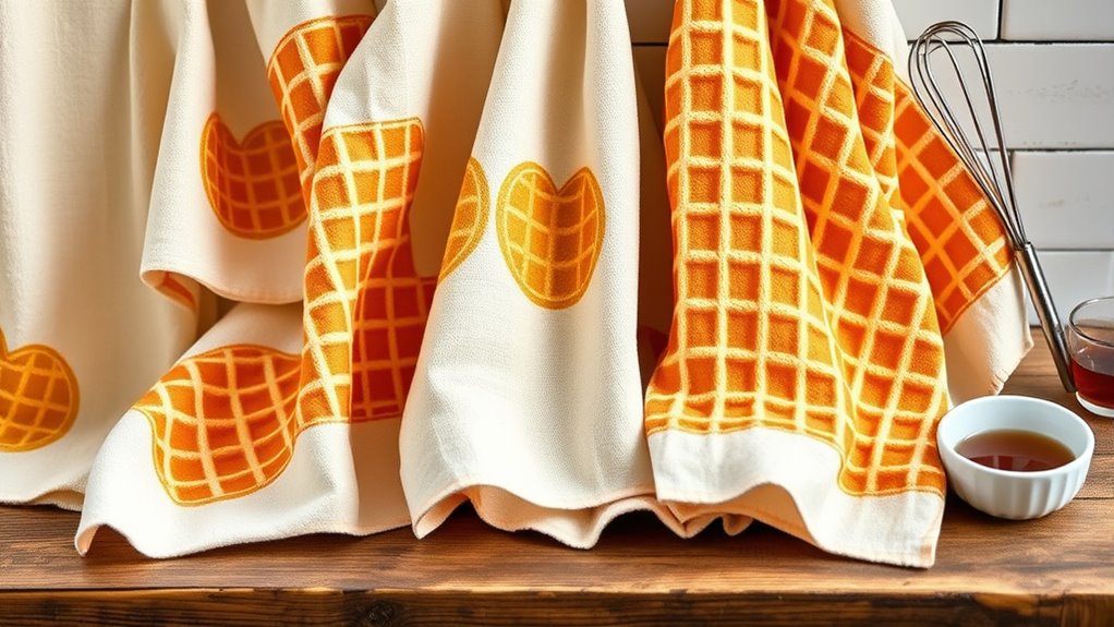 waffle themed towel selection factors