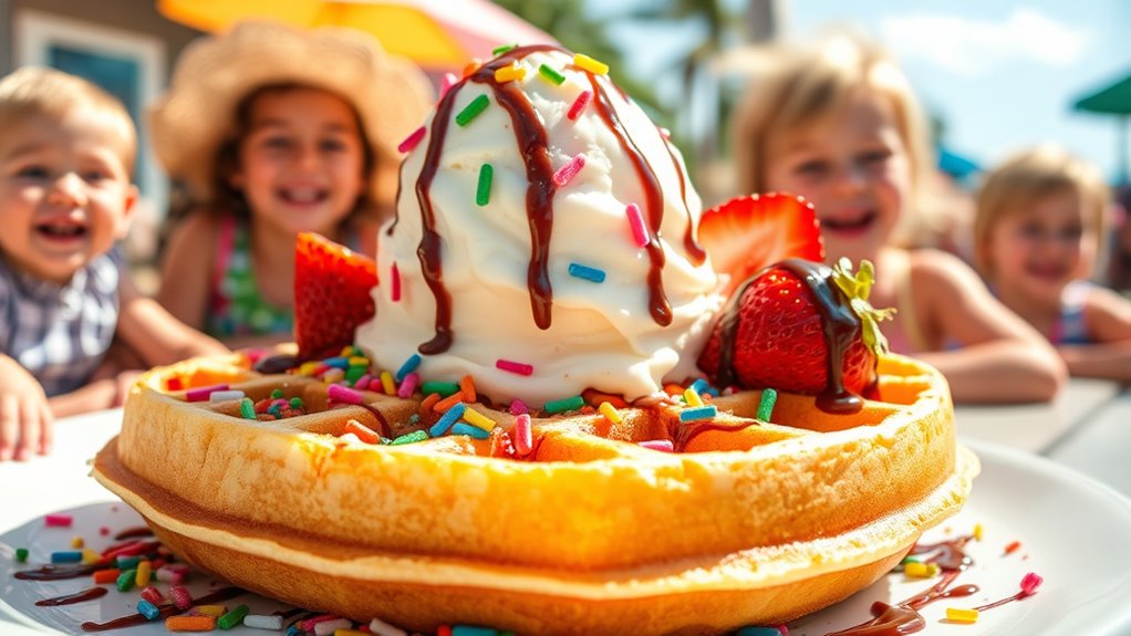 waffle treats summer fun