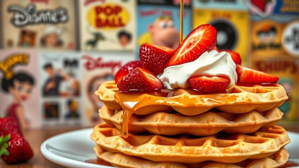 waffles generational cultural symbol