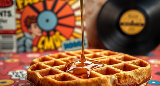 waffles influence on media