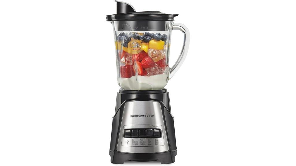 wave action blender power