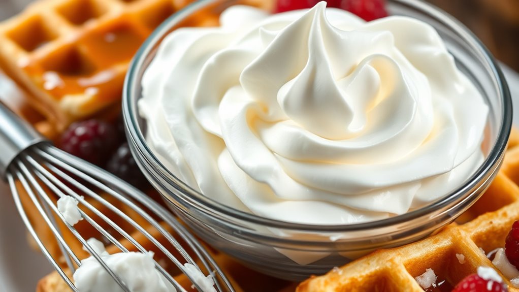 whip cream to perfection