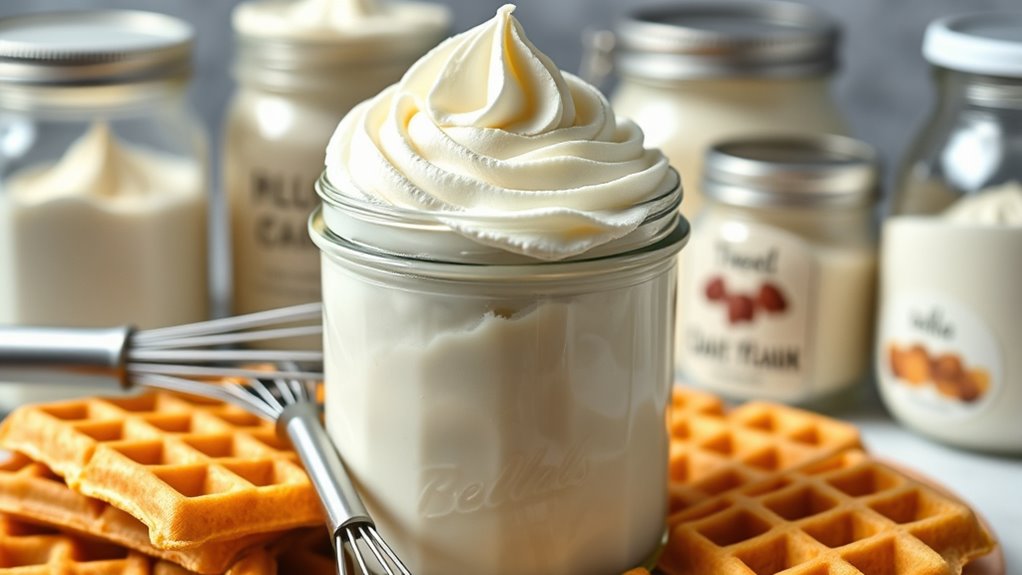 whipped cream storage methods