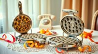 1950s wedding waffle gifts