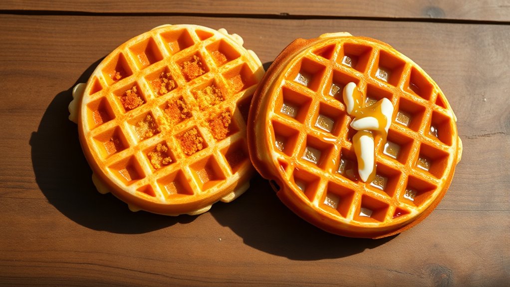 air fried waffles healthier