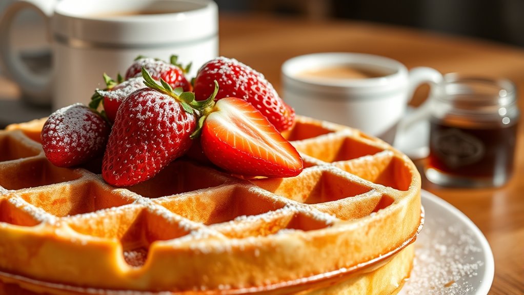 authentic belgian waffle ingredients