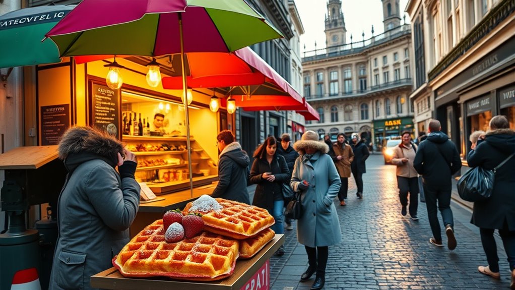 brussels street waffle craftsmanship