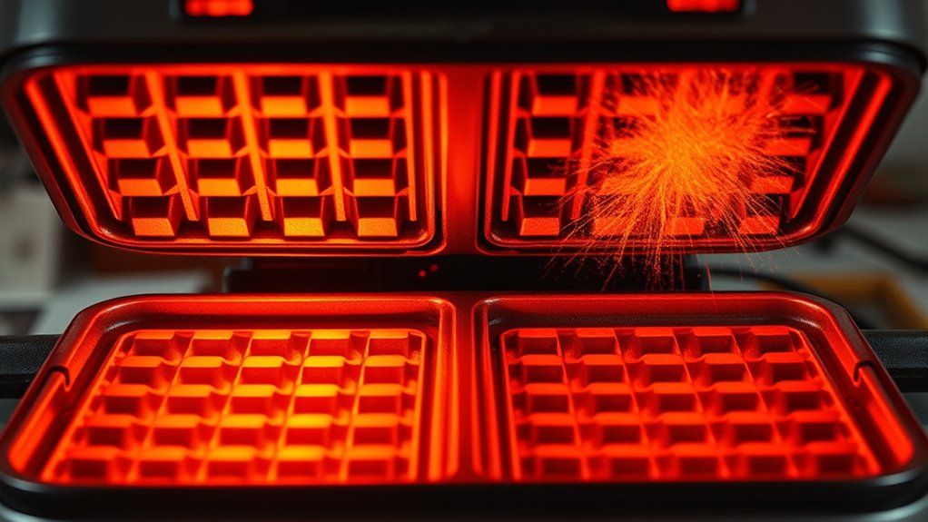 conductive heat ensures even cooking