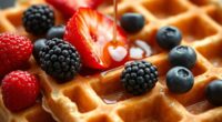 dairy free waffles nutrient profile