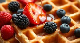 dairy free waffles nutrient profile
