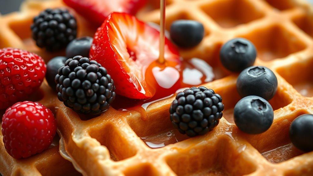 dairy free waffles nutrient profile