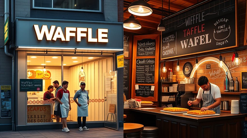 franchise versus independent waffle