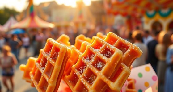 german carnival waffle story