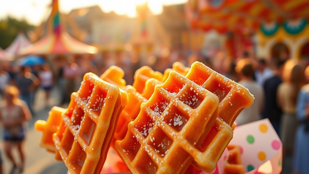 german carnival waffle story