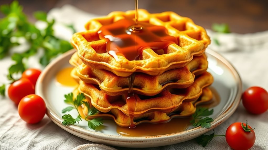 healthy waffles for kids