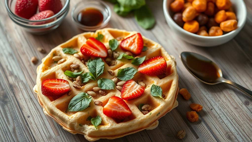 iron rich waffle ingredients boost nutrition