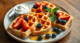 low fodmap waffle recipes