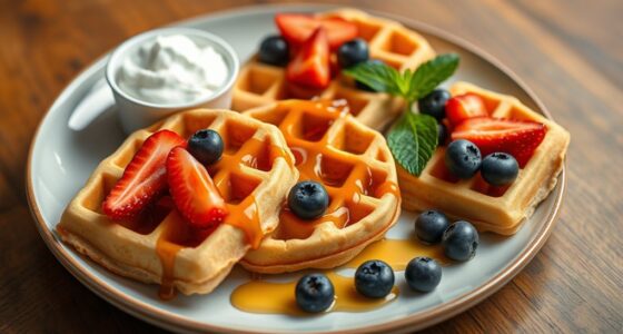 low fodmap waffle recipes