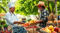 partnering with local farmers