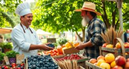 partnering with local farmers