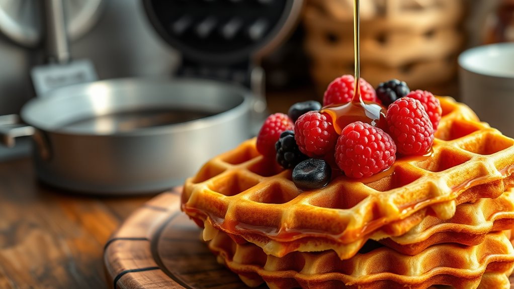 perfect waffle pancake conversion