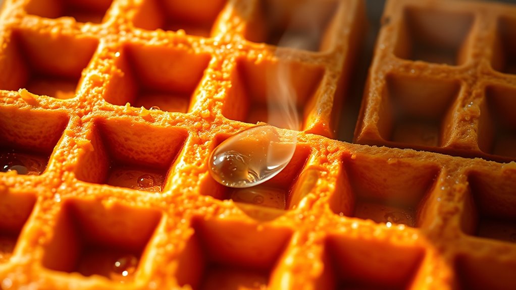 perfectly controlled waffle steam