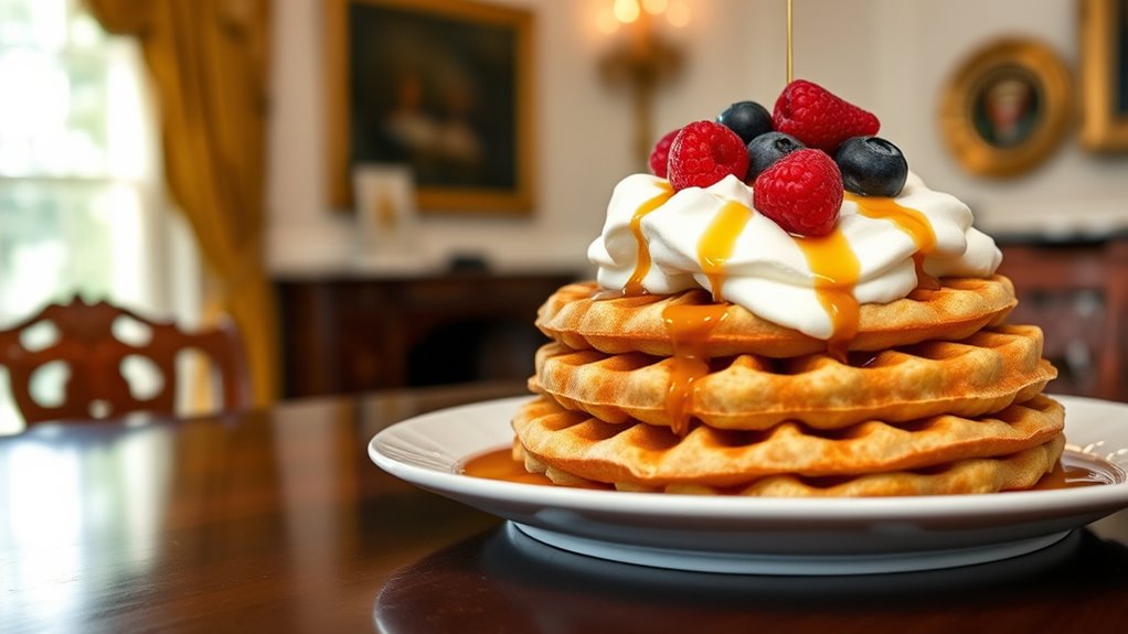 presidents waffle breakfast anecdotes