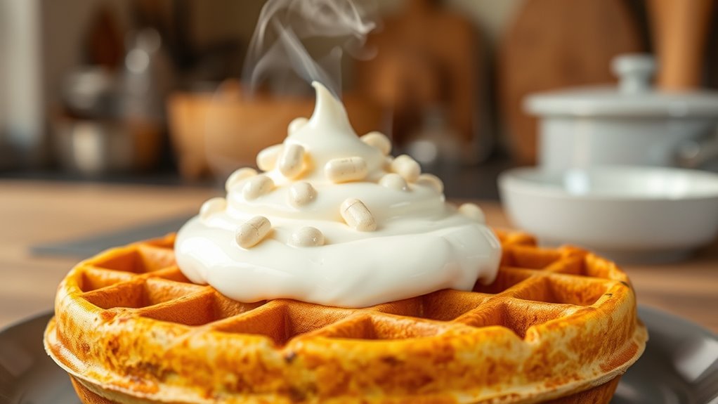 probiotic waffles heat resistance