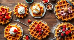 seasonal waffle menu ideas