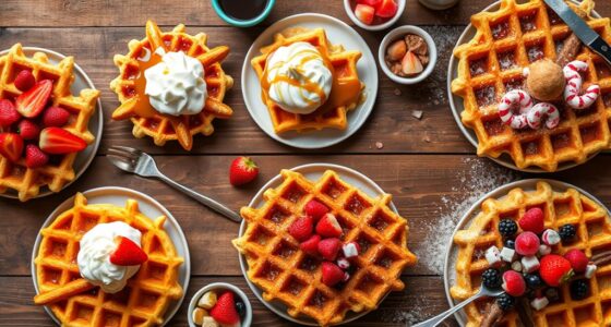 seasonal waffle menu ideas