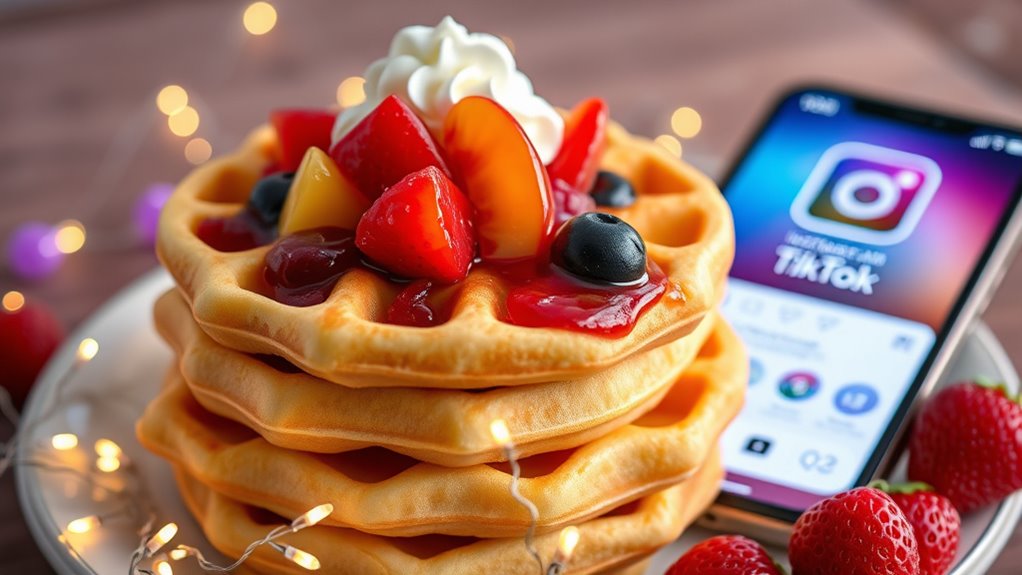 stylish waffles go viral