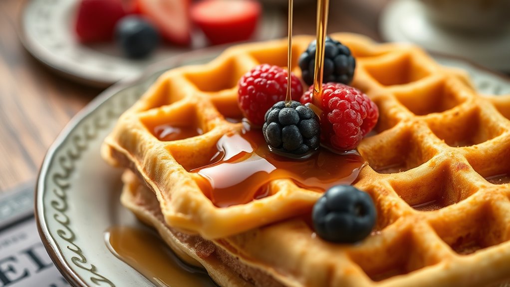 vegan aquafaba waffle recipe