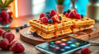 viral waffle social media