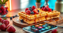 viral waffle social media