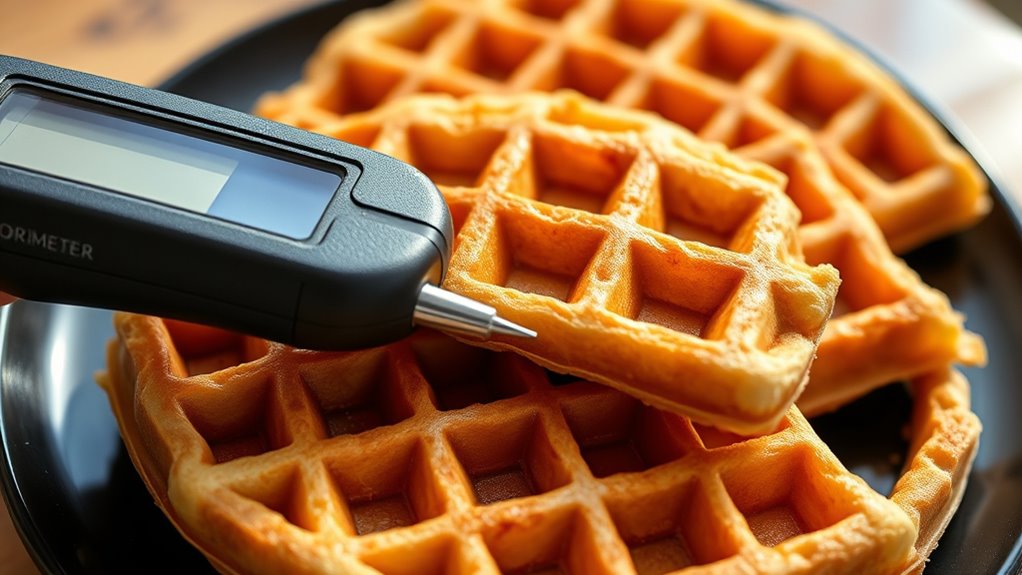 waffle browning color prediction