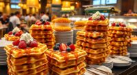 waffle buffet cost analysis