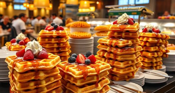 waffle buffet cost analysis