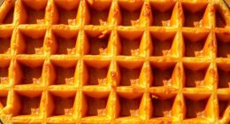 waffle pattern heat distribution