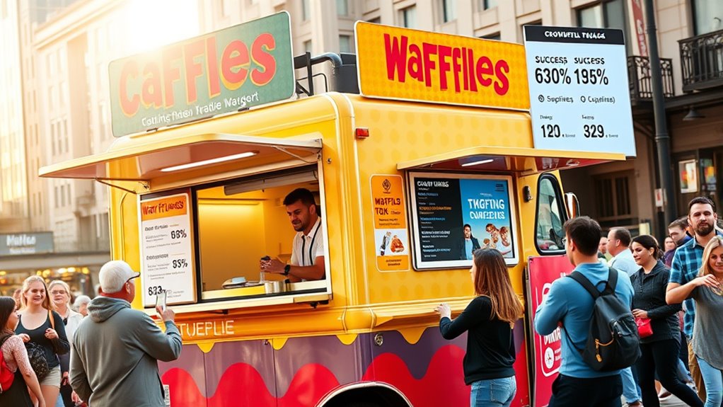 waffle truck crowdfunding success