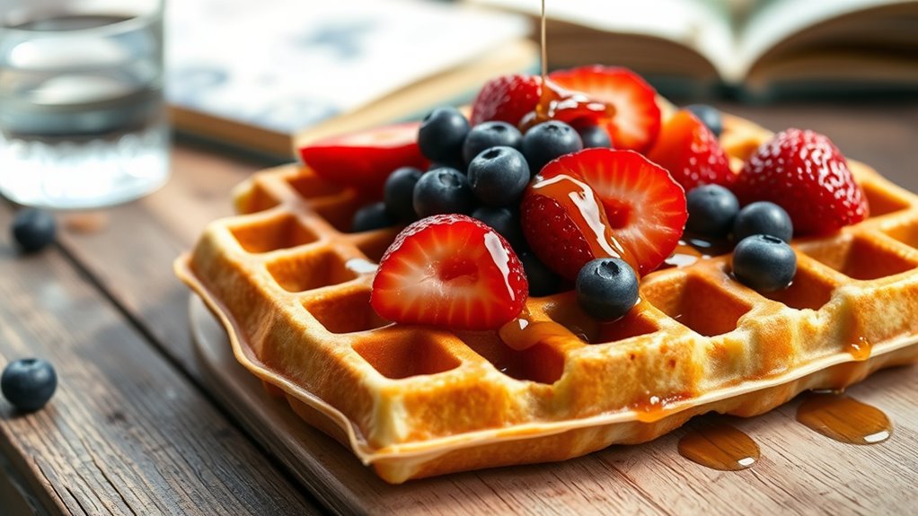 waffles in fasting window