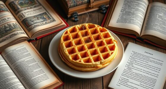 waffles in literary history