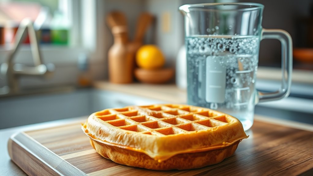 water activity impacts waffle freshness
