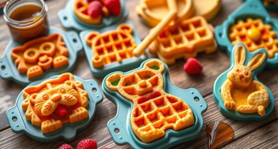 animal shape waffle mold collection